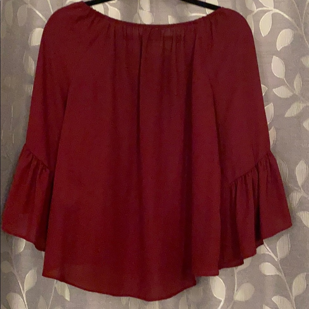 Red blouse - Picture 2 of 2